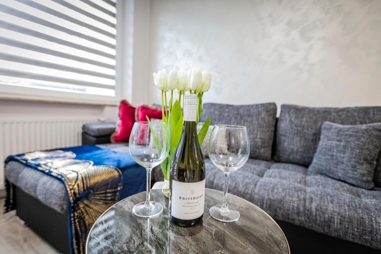 Gdansk Centrum Stylowy Apartament Kültér fotó